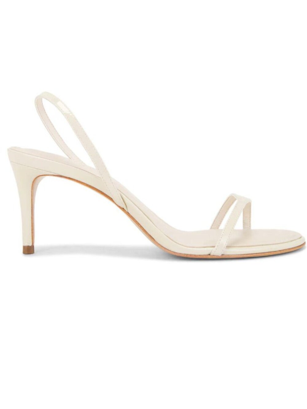 Schutz Diana Mid Sandal in Off White